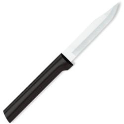 Couteau de Cuisine Rada Regular Paring Lame Acier T420 Manche R&eacute;sine Noir Made In USA RDCDW201