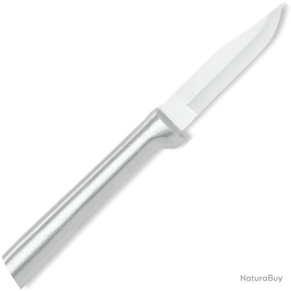 Couteau de Cuisine Rada Peeling Paring Lame Acier T420 Manche Alu Argent� Made In USA RDCDR102