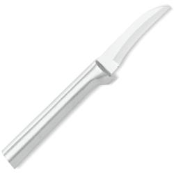 Couteau de Cuisine Rada Granny Paring Lame Acier T420 Manche Alu Argent&eacute; Made In USA RDCDR100