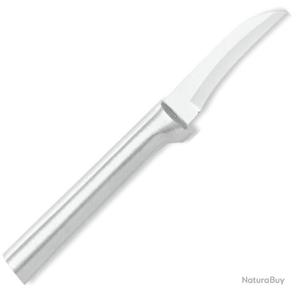 Couteau de Cuisine Rada Granny Paring Lame Acier T420 Manche Alu Argent� Made In USA RDCDR100