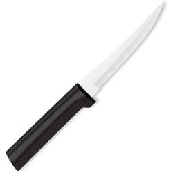 Couteau de Cuisine Rada Super Parer Lame Acier T420 Manche R&eacute;sine Noir Made In USA RDCDW227