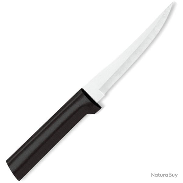 Couteau de Cuisine Rada Super Parer Lame Acier T420 Manche R�sine Noir Made In USA RDCDW227