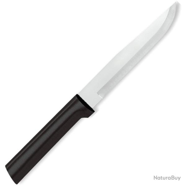 Couteau de Cuisine Rada Stubby Butcher Lame Acier T420 Manche R�sine Noir Made In USA RDCDW206