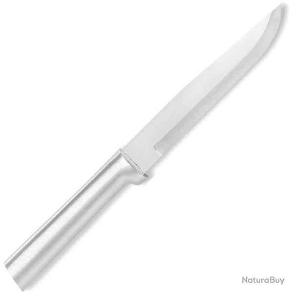 Couteau de Cuisine Rada Stubby Butcher Lame Acier T420 Manche Alu Argent� Made In USA RDCDR106