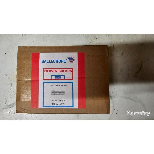 BALLEUROPE cal.30-30 Win 9,72g/150 grains �.309 FB-FP