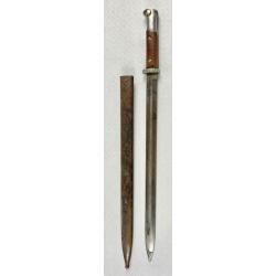Ba&iuml;onnette tch&eacute;coslovaque mod&egrave;le VZ23  pour fusil syst&egrave;me Mauser 98-22