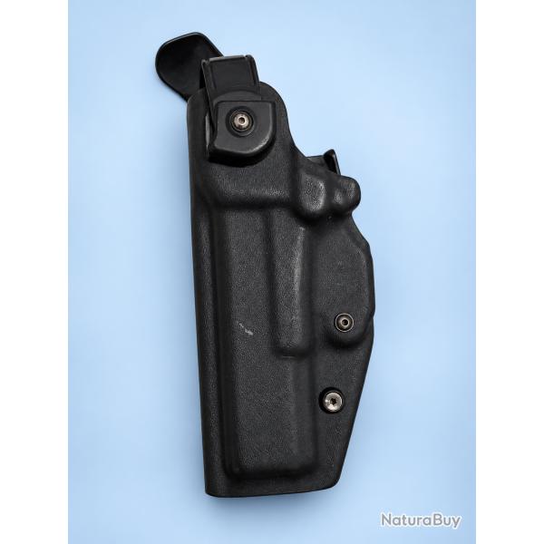 Holster RADAR gaucher glock 17/19 e+ porte chargeur administratif
