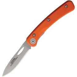 Couteau Knives of Alaska Featherlight Lame Acier D2 Manche G10 Orange Linerlock Made In KOA00397FG