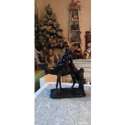 statuette touareg sur chameau