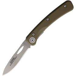 Couteau Knives of Alaska Featherlight Lame Acier D2 Manche G10 Vert OD Linerlock Made In KOA00395FG