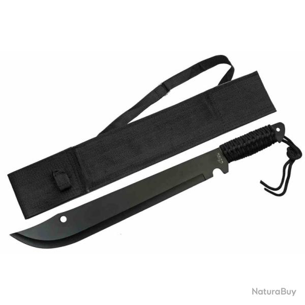 Couteau Fixe Rite Edge Bushweed Lame Acier Inox Manche Corde Noir �tui Nylon CN926957