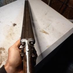 Fusil calibre 12 poudre noire lefaucheux cat D percussion centrale