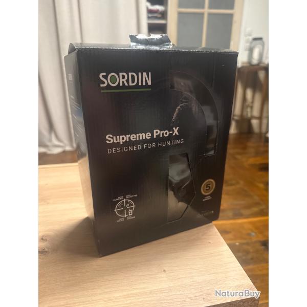 Casque supr�me pro X noir