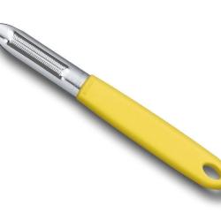 EPLUCHEUR 2 FENTES VICTORINOX JAUNE A DENTS
