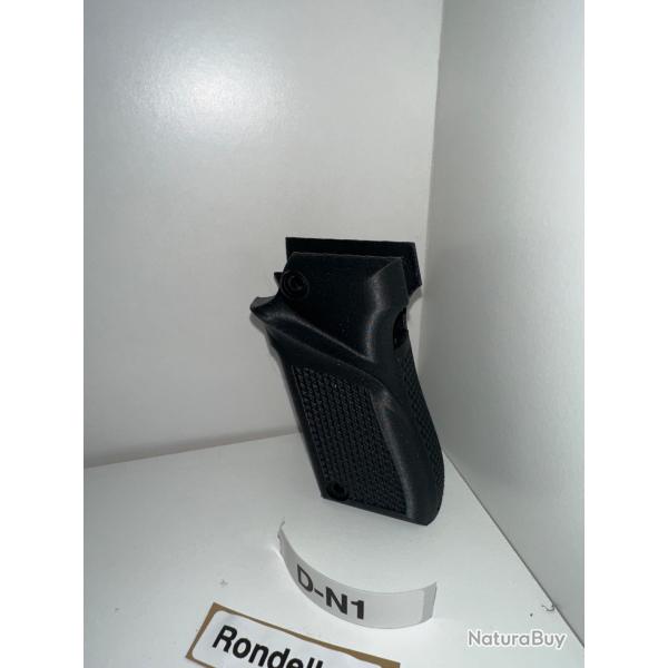 (D-N1) Crosse noire droitier pour pistolet Unique 22lr mod�le D et E.
