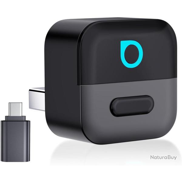 Mini Pico, Mini Cube Adaptateur CarPlay Sans Fil & Android Auto Plug & Play, WiFi 6, Bluetooth 5.4,