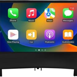 Ecran Carplay Android 14 Autoradio &agrave; &eacute;cran tactile 9" pour Renault Megane 2 2002 2003 2004 2005 2006