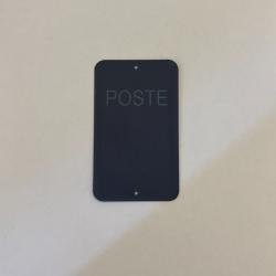 Num&eacute;ro de poste ou battue vierge x10 bleu