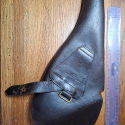 Etui cuir r&eacute;volver Webley