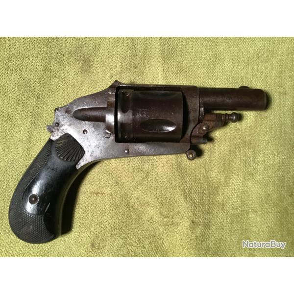 REVOLVER HAMMERLESS FABRICATION LI�GEOISE CAL 8mm