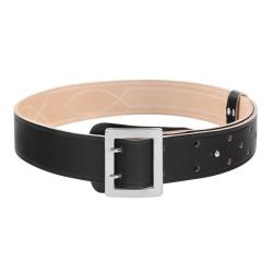 Ceinture Officier Cuir Pleine Fleur TRK 45mm 3.6mm Noir