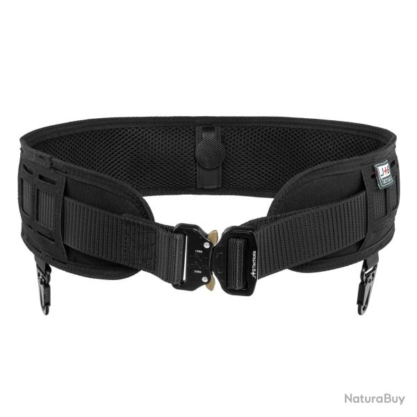 Ceinturon Tactique MOLLE JB Tacticals Laser Cut 80mm  Noir