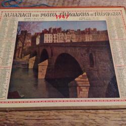 Calendrier des PTT de 1947