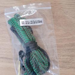 Cordon nettoyage de canon calibre .22