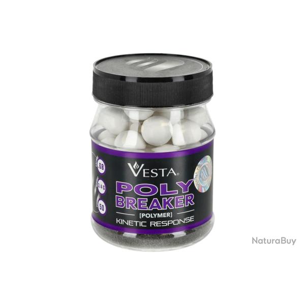Pot de 50 billes POLYBREAKER .68 Vesta