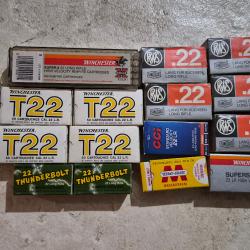Lot de 1000 cartouches 22LR