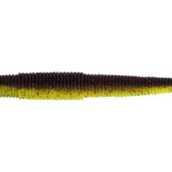 Ned Worm 7Cm 3G 7Pcs Black/Chartreuse