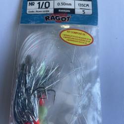Kit assorti Ragot - 5 mitraillettes ECO 1/0 - 0,50 mm - 135 cm - Neuf