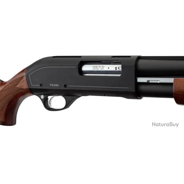 Fusil de chasse � pompe Yildiz S61 crosse bois Cal. 12/76 Yildiz S61 � pompe