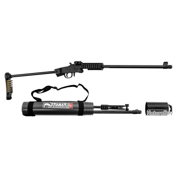 Carabine pliante Little Badger Takedown Xtreme Rifle 22LR - Chiappa Firearms Noir