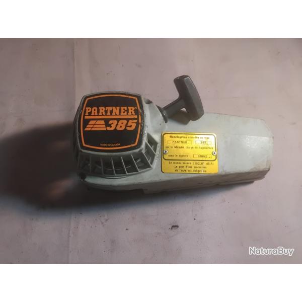 Lanceur d�marreur tron�onneuse Partner 385 gris