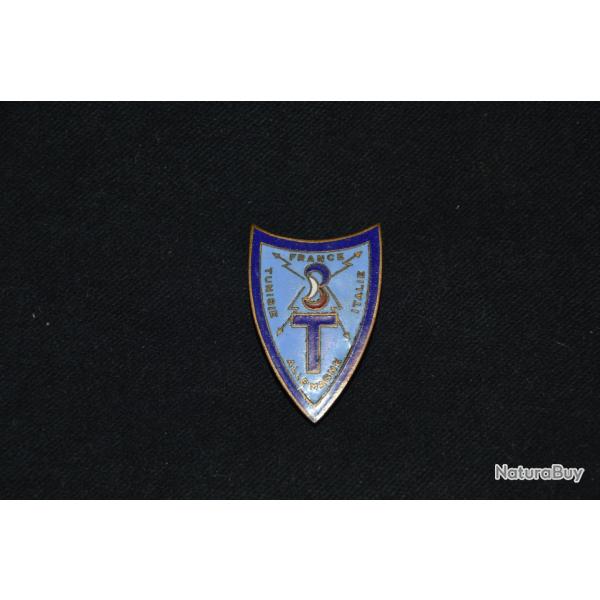 INSIGNE 83-84� COMPAGNIE MIXTE TRANSMISSIONS-3� DIVISION INFANTERIE ALGERIENNE-3� DIA-LIBERATION 2�W