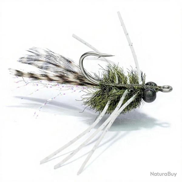 Mouche FMF bonefish JT�s Creole Crab Olive 9097 H4