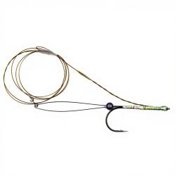 Monture mouche brochet FMF Tube Fly Wiggle Tail Trace Rig 1500