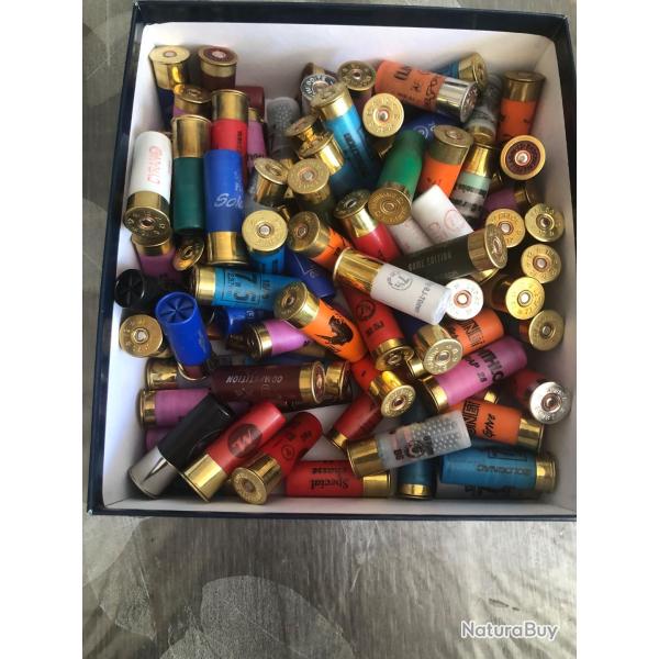 LIVRAISON OFFERTE, + 4kg  cartouches, ,cal12toutplomb,  toute marquestout grammage