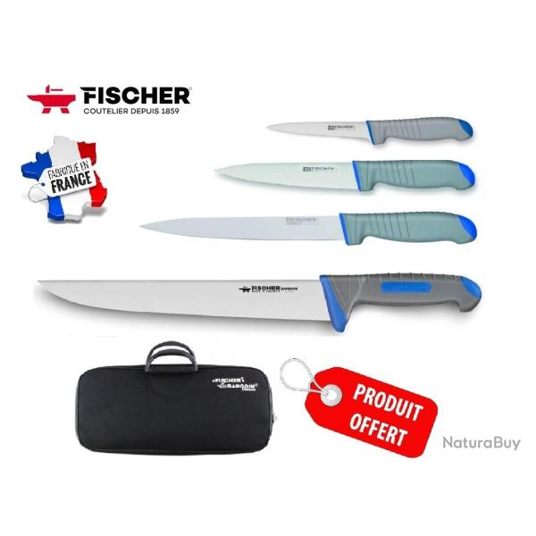 4 Couteaux Boucher + La Malette Offert