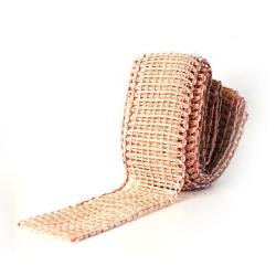 Filet &Eacute;lastique rouge/blanc 18 Mailles 4 m&eacute;tres