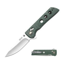 Couteau Elite Tactical FDR020 Lame Acier 3Cr13 Manche G10 Vert Cross Bar Lock (Rapid ETFDR020GN