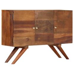 Buffet bahut armoire console meuble de rangement bois recycl&eacute; massif 110 cm marron 4402286