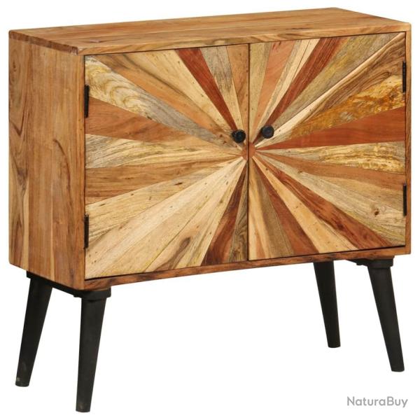 Buffet bahut armoire console meuble de rangement bois de manguier massif 85 cm 4402217