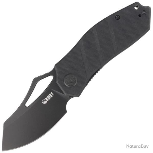 Couteau Kubey Ceyx Lame Acier D2 Manche G10 Noir Liner Lock KUB335D