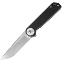 Couteau Dreamtech Lame Acier D2 Drop Point Manche G10 Black Liner Lock DTK3897GB