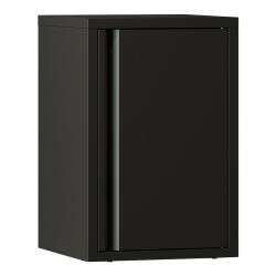 Armoire &eacute;tag&egrave;re 50 x 33 x 35 cm meuble de rangement murale acier noir 03_0008889