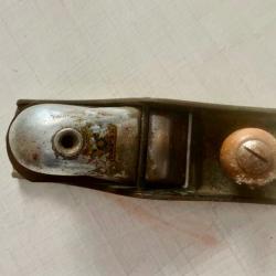 Rabot de paume m&eacute;tallique Fischer Darex 140 mm - Outil ancien