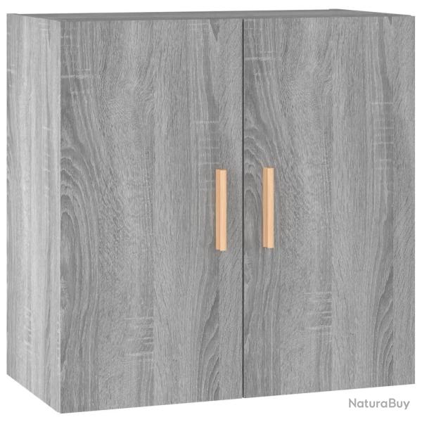 Armoire murale scandinave gain de place 60 x 30 x 60 cm en bois d'ing�nierie gris 02_0048341