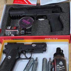 Lot pistolets airsoft gaz 4,5 mm
